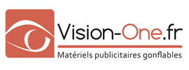 Vision One, tente publicitaire gonflable, totem publicitaire gonflable, meuble gonflable